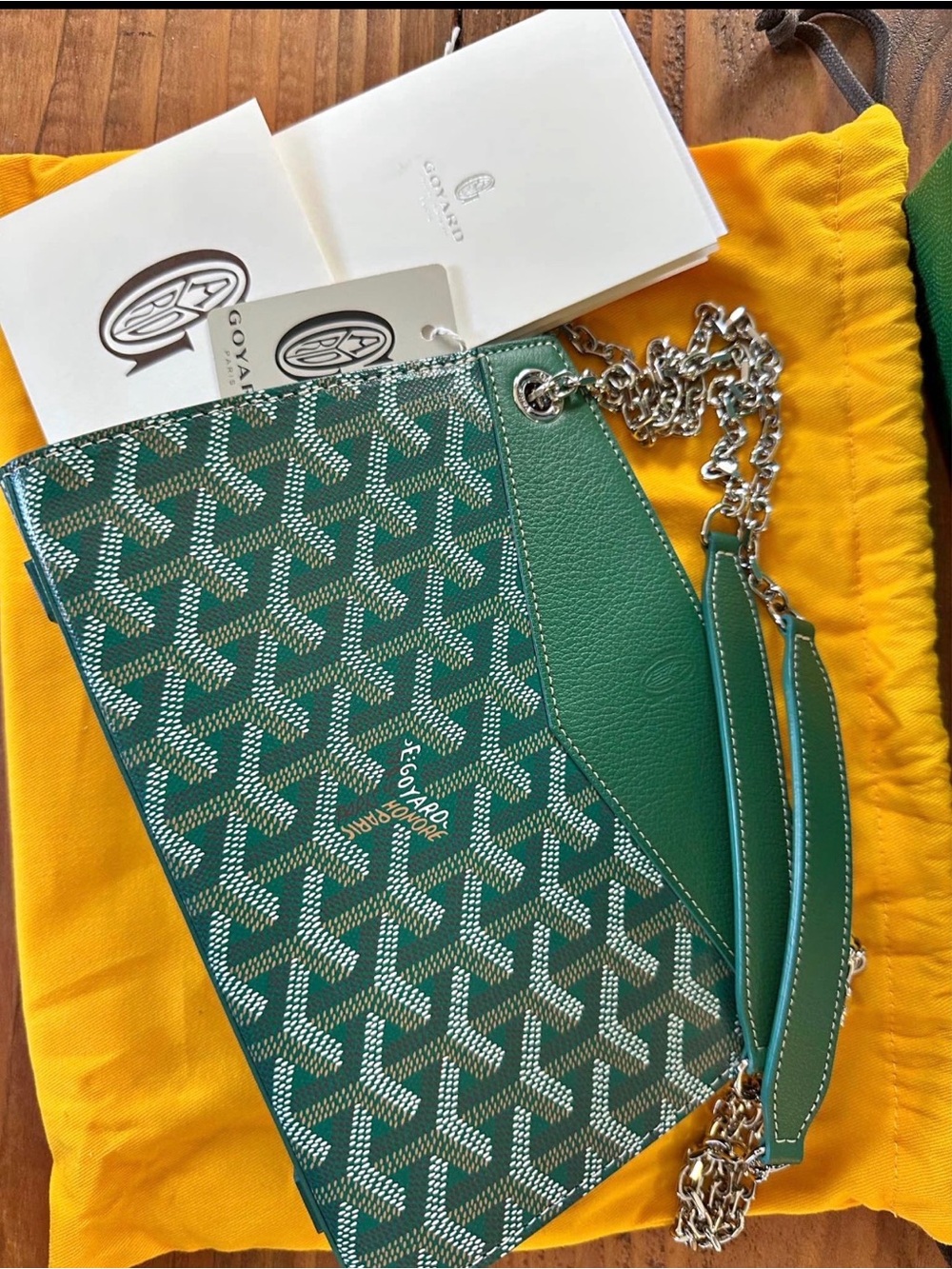 SOLD!!🆕 With Tag Goyard Rouette Structuré PM - Picture 2 of 15